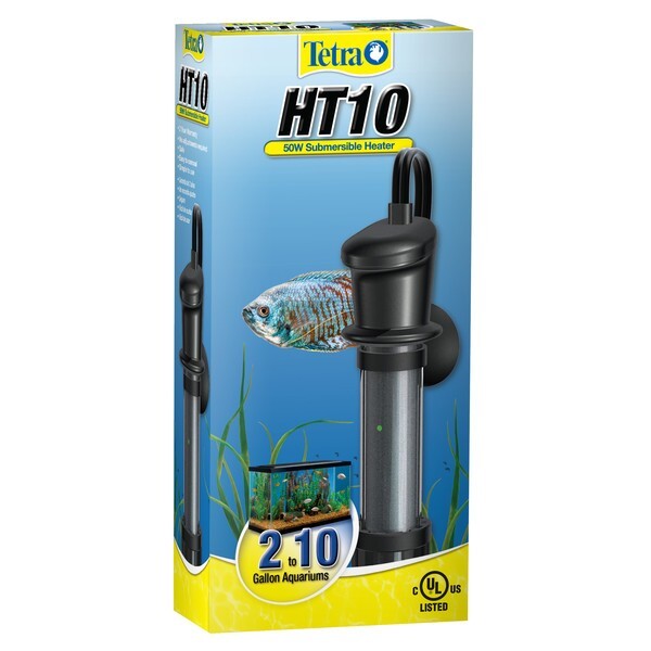 Tetra HT10 Submersible Aquarium Heater, 2-10 gallons