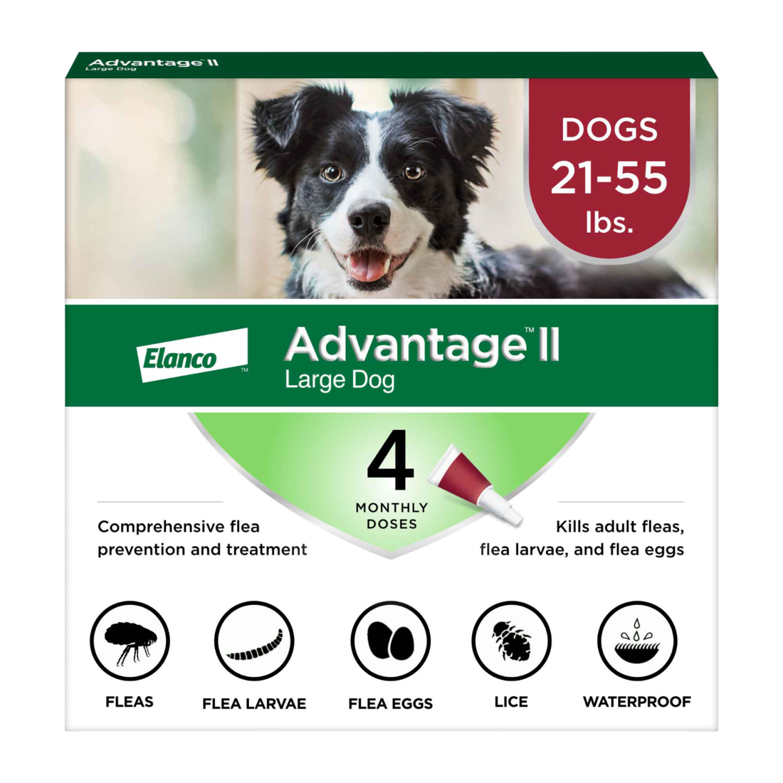 Advantage II Flea Treatment Large Dog