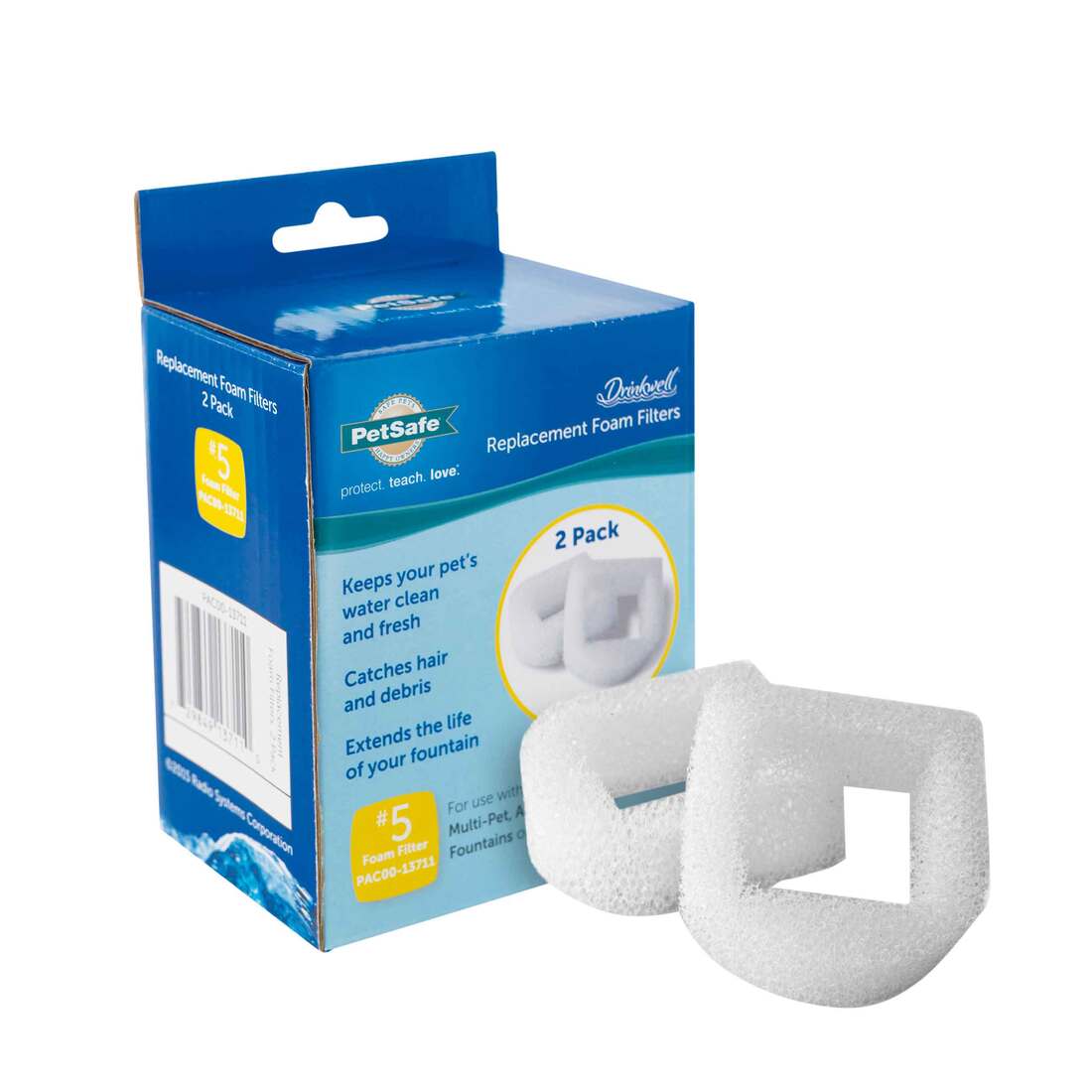 PetSafe® Drinkwell Foam Replacement Filter, 2 Count