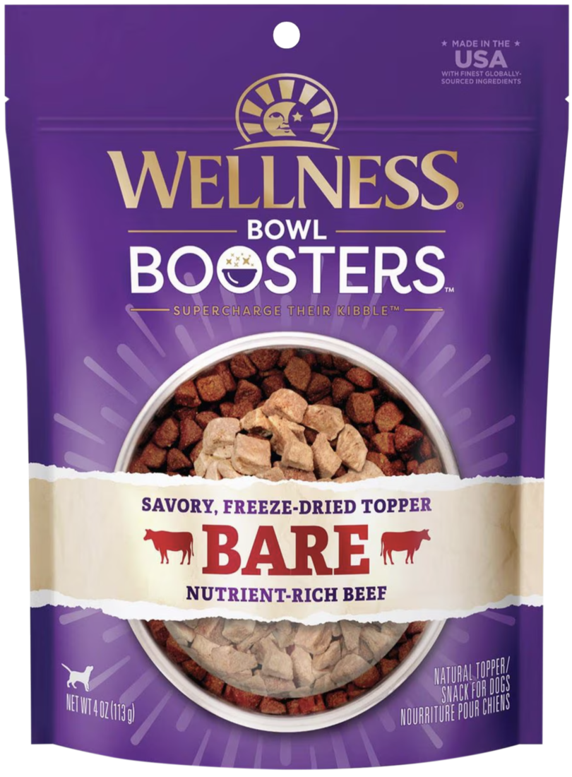 Wellness CORE Natural Bowl Boosters Bare Dog Food Mixer or Topper