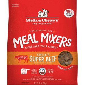 Stella & Chewy's Freeze-Dried Stella's Super Beef Meal Mixers, 35 Ounces