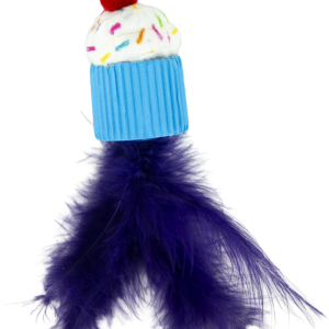 Play On Birthday Cupcake Cat Toy