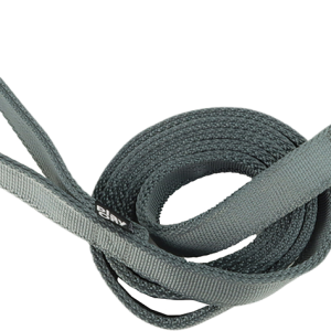Play On Dog Leash, Charcoal, 1 Inch x 6 Feet