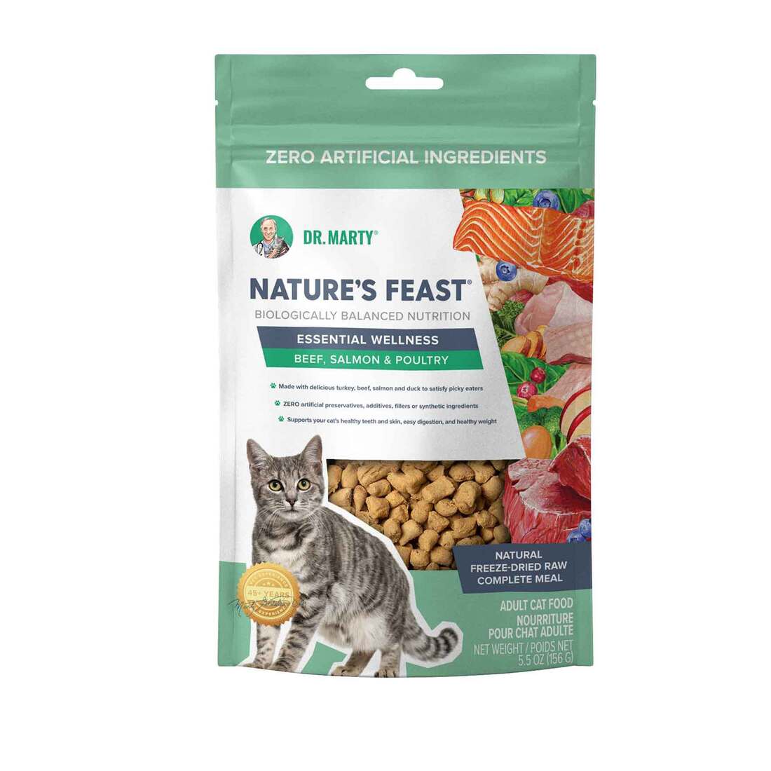 Dr. Marty Nature's Feast Essential Wellness Beef, Salmon and Poultry - Image 2
