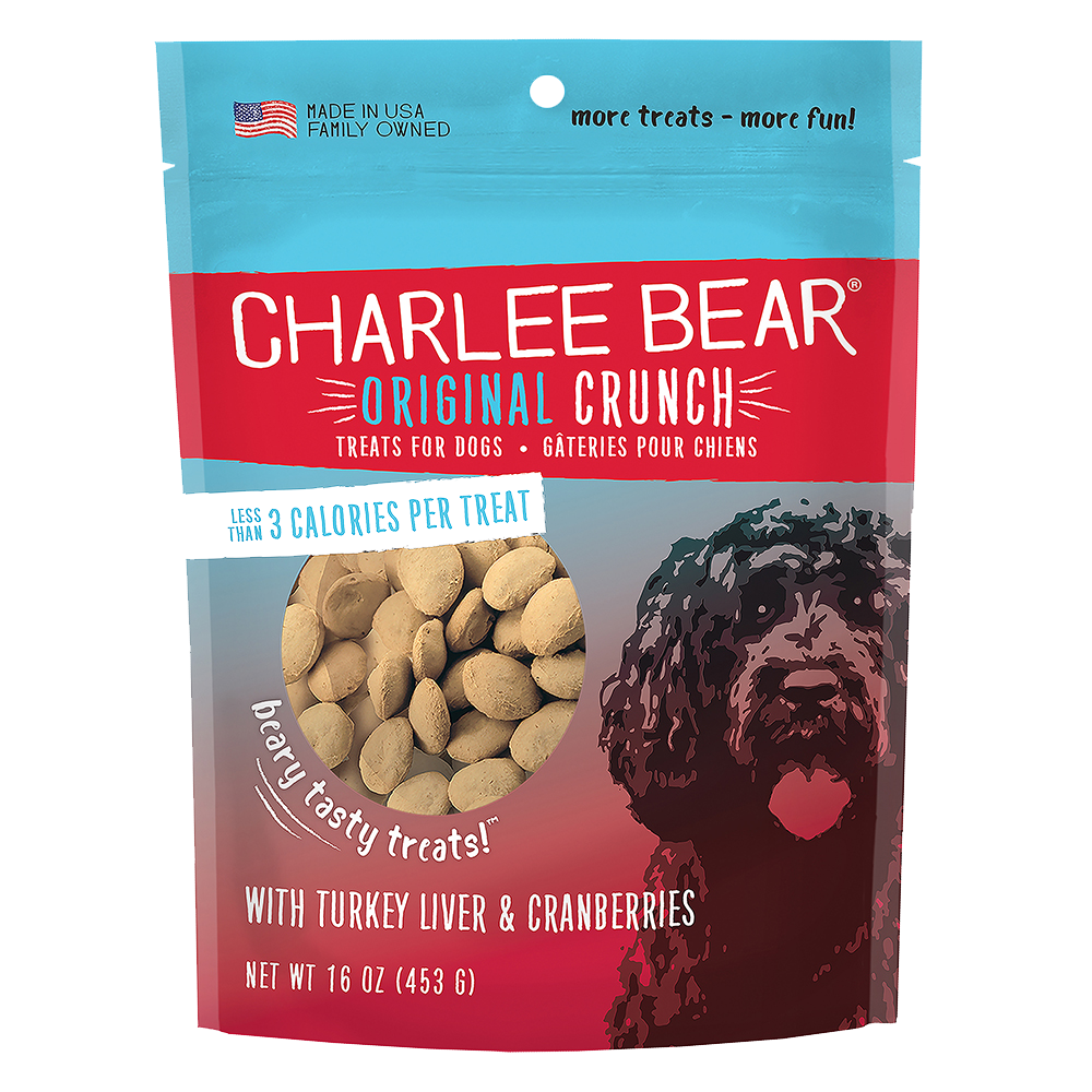 Charlee Bear Turkey Liver & Cranberry Dog Treats