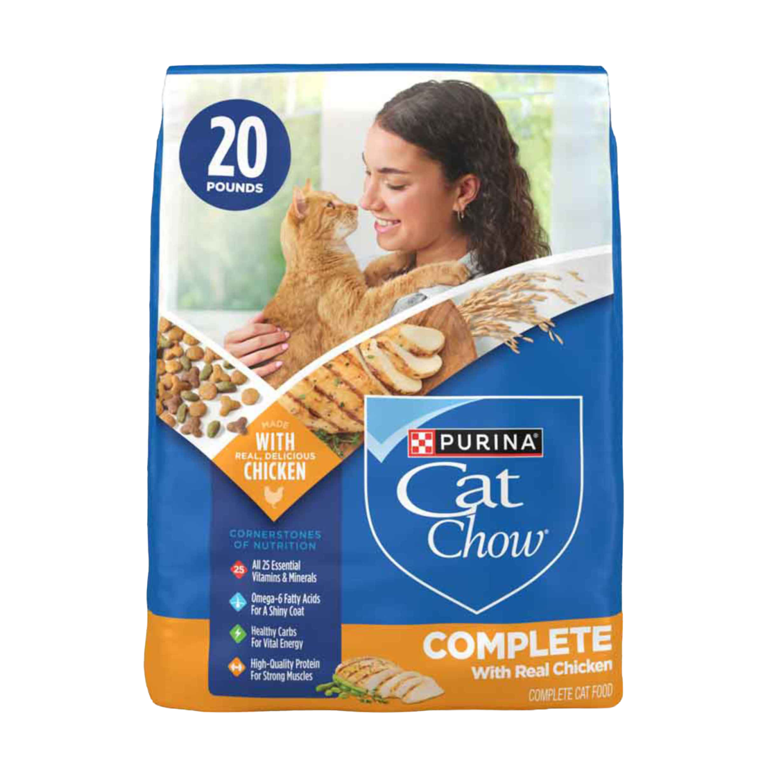 Purina Cat Chow High Protein Dry Cat Food, Complete