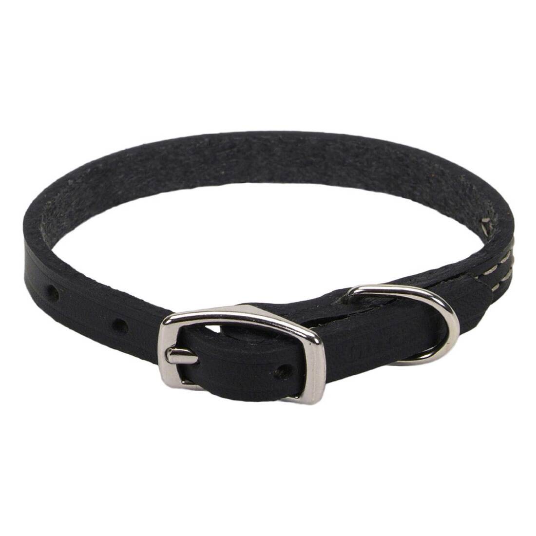 Coastal Pet Products Circle T Oak Tanned Leather Town Dog Collar - Image 4