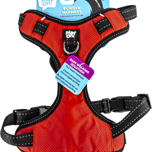 Play On Dog Bungee Harness, Red