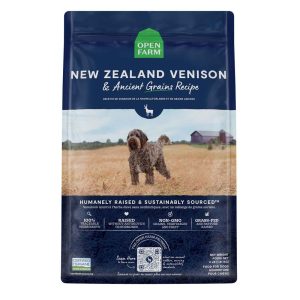 Open Farm Ancient Grain Dry Dog Food, New Zealand Venison