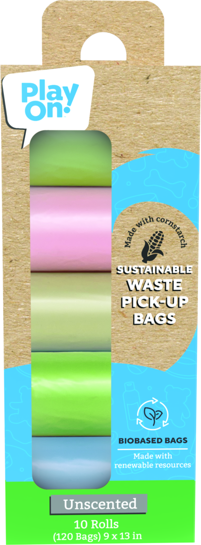 Play On Sustainable Waste Pick-up Bags, Unscented - Image 3