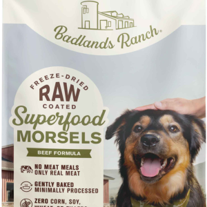 Badlands Ranch Morsel Superfood Dog Food, Beef