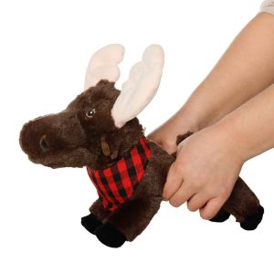 Tall Tails Animated Moose Dog Toy, 10 Inches