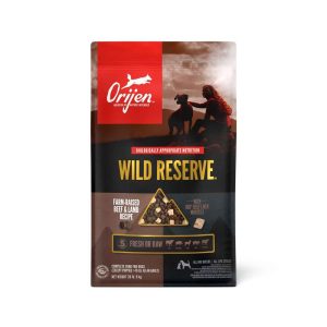 Orijen Dog Food Wild Reserve Dry Dog Food, Farm-raised Beef and Lamb