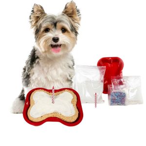 Puppy Cake Dog Birthday Cake Kit, Birthday Cake Flavor with Sprinkles, 10 Ounces