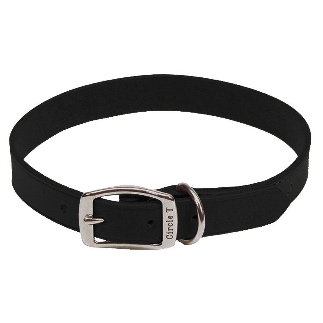 Coastal Pet Products Circle T Oak Tanned Leather Town Dog Collar - Image 6