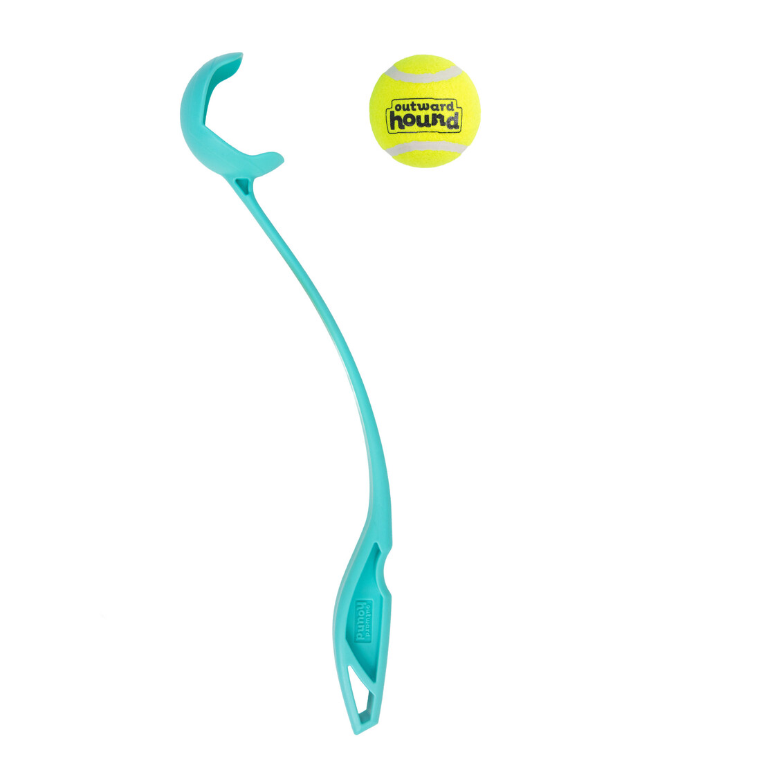 Outward Hound Flyfetch Launch A Ball Dog Toy, Blue, Medium