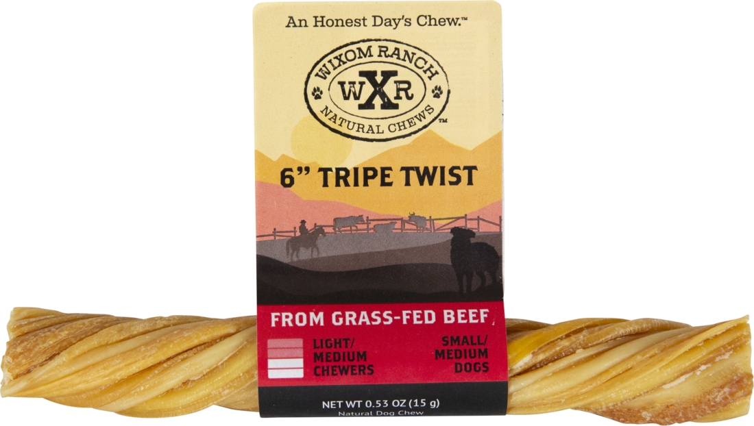 Wixom Ranch Natural Chews Tripe Twist