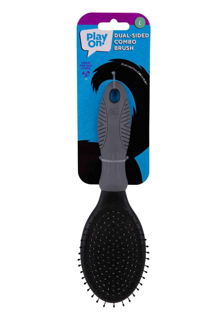 Play On Combo Bristle/Pin Brush, Large