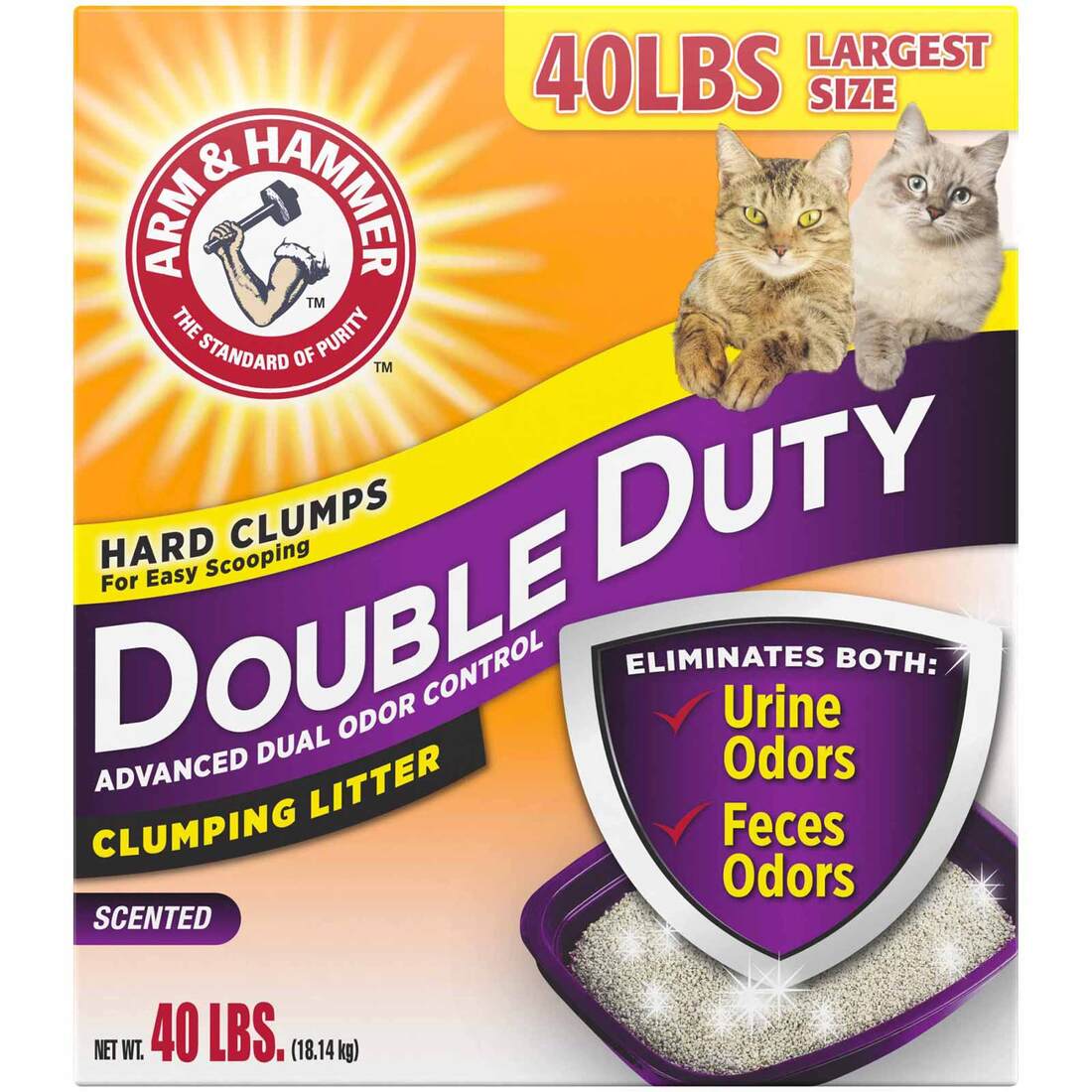 Arm & Hammer Double Duty Clumping Cat Litter