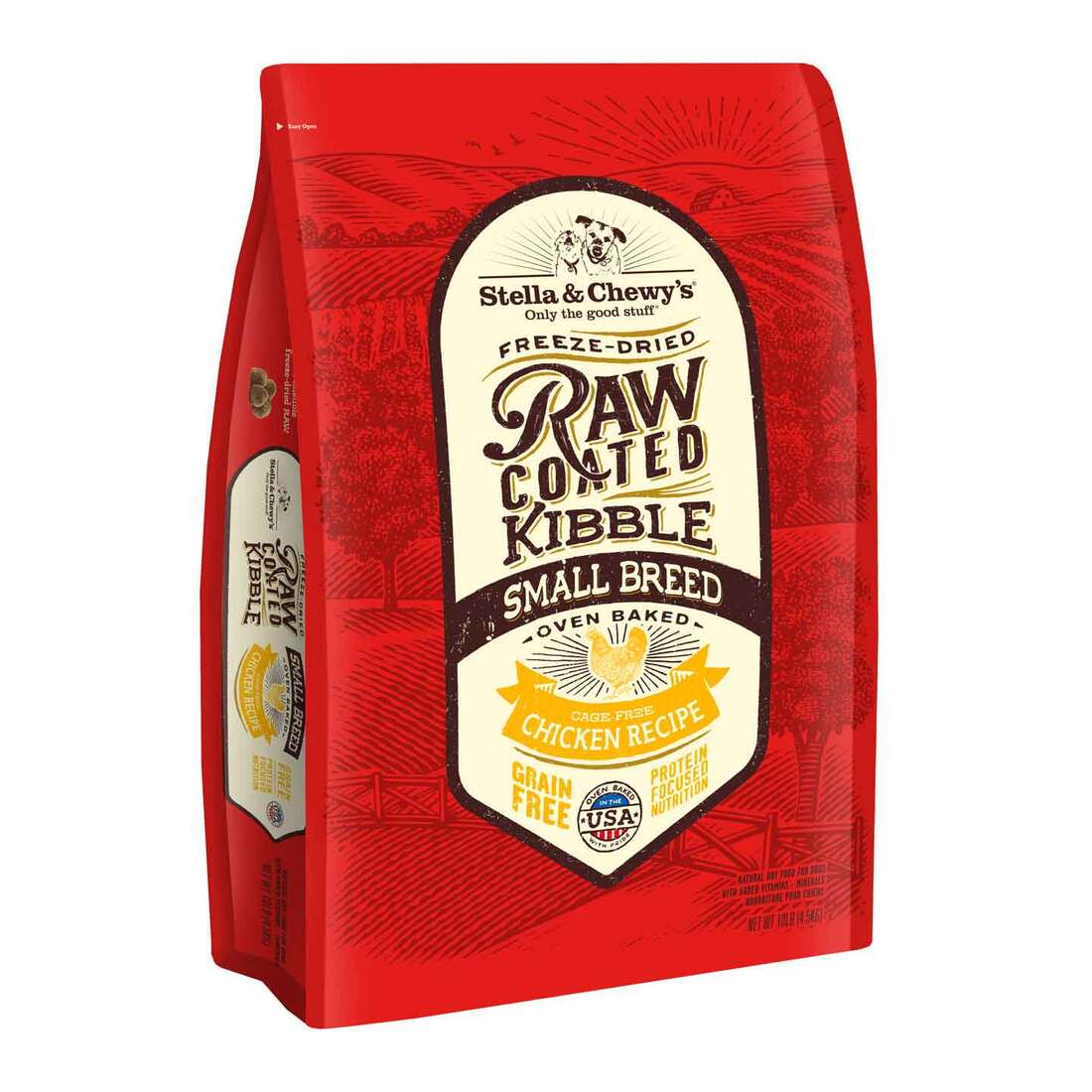 Stella & Chewy's Raw Coated Kibble Cage-Free Chicken Dry Dog Food - Image 2