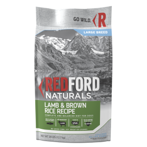 Redford Naturals Large Breed Lamb & Brown Rice Recipe Dry Dog Food, 28 Pounds