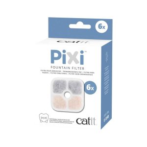 Catit Pixi Cat Fountain Cartridge, 6 Count