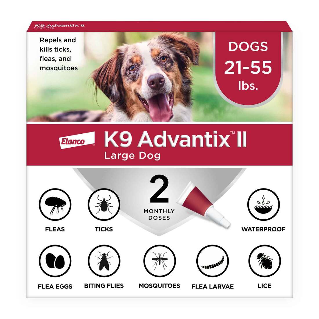 K9 Advantix II Flea Treatment Large Dog - Image 2