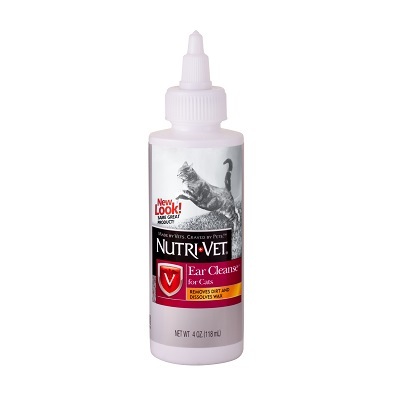 Nutri-Vet Ear Cleanse For Cats, 4 Ounces