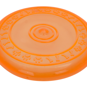Play On Dog Toy, Flying Rubber Disc, 9 Inches