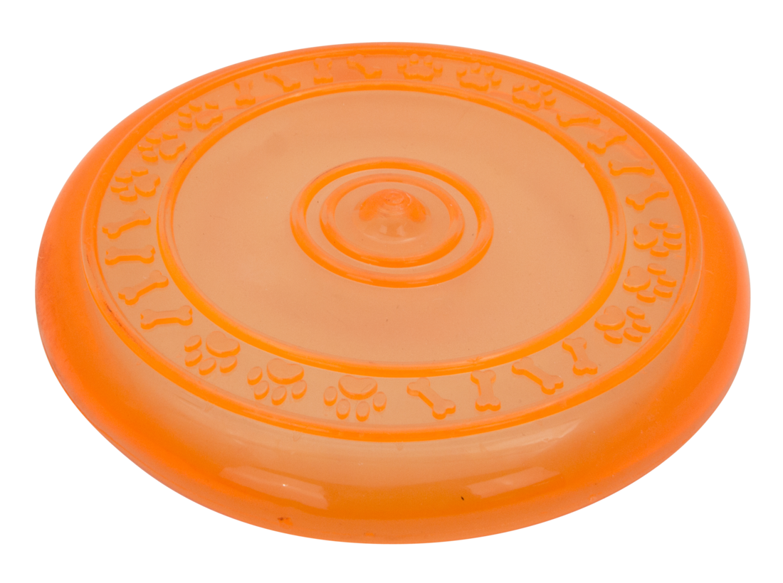 Play On Dog Toy, Flying Rubber Disc, 9 Inches