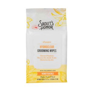 Skouts Honor Hydroclear Dog Grooming Wipes