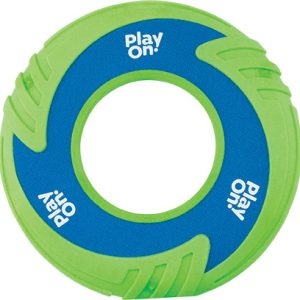 Play On Dog Toy Flyer Blue/Green