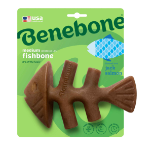 Benebone Fishbone Dog Chew, Medium