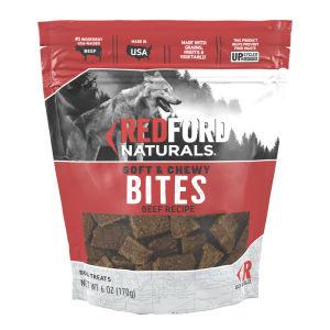 Redford Naturals Beef Recipe Soft & Chewy Bites Dog Treat, 6 Ounces