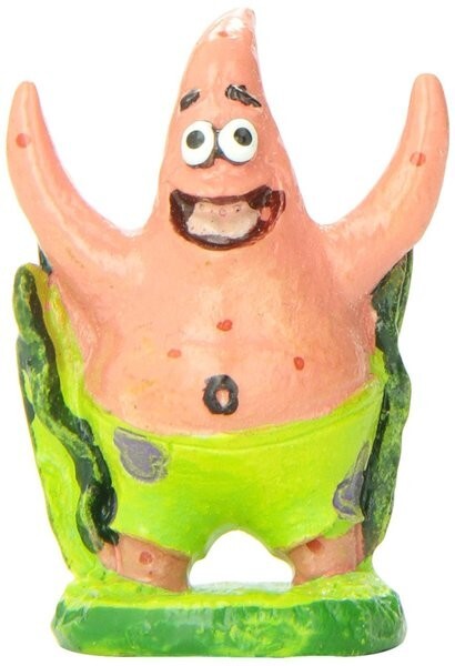 Penn Plax SpongeBob Patrick Aquarium Ornament