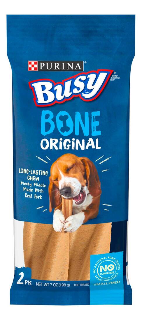 Purina Busy Small/Medium Dog Bones, Original - 2 ct. Pouch
