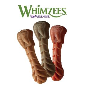 WHIMZEES by Wellness BRUSHZEES Small Breed Dental Dog Treat, 1 Count