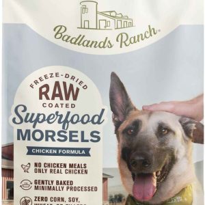 Badlands Ranch Morsel Superfood Dog Food, Chicken