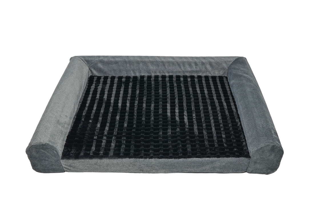 Play On Dog Bed, Blue Foam Sofa, Large