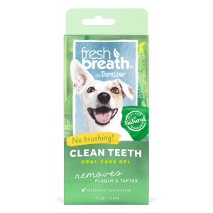 TropiClean Clean Teeth Oral Care Gel, 4 ounce