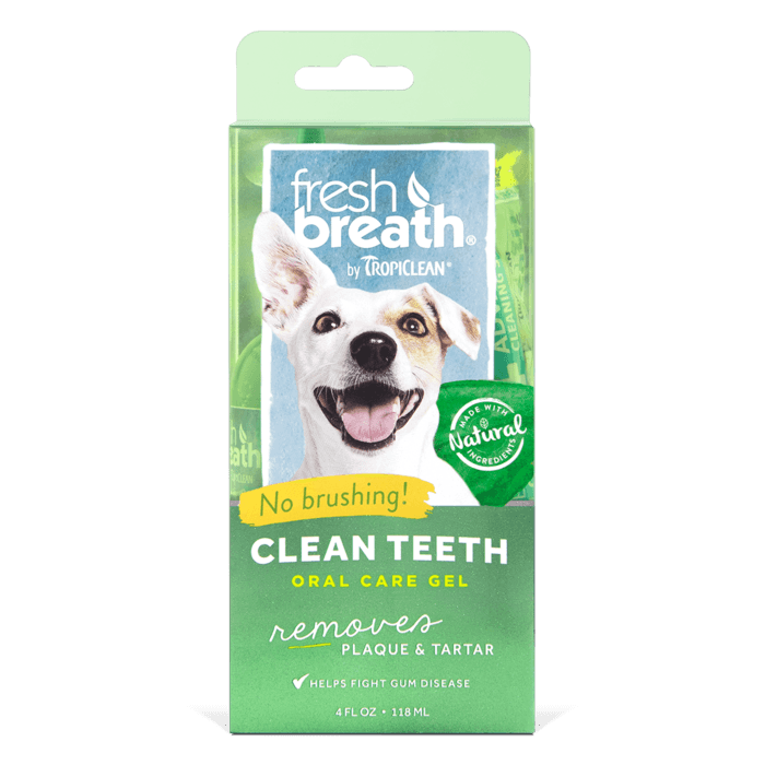 TropiClean Clean Teeth Oral Care Gel, 4 ounce