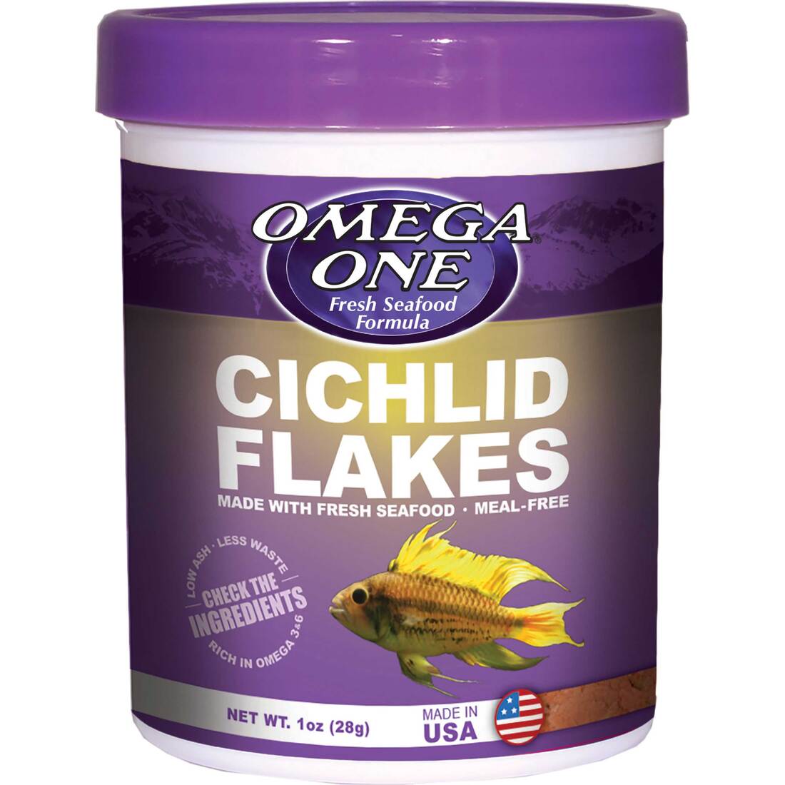 Omega One Cichlid Flakes - Image 2