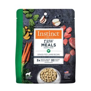 Instinct Raw Meals Freeze-Dried Lamb Dog Food, 3 Ounce Bag