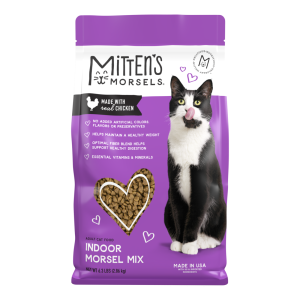 Mitten's Morsels Indoor Morsel Mix Dry Cat Food, 6.3 Pounds