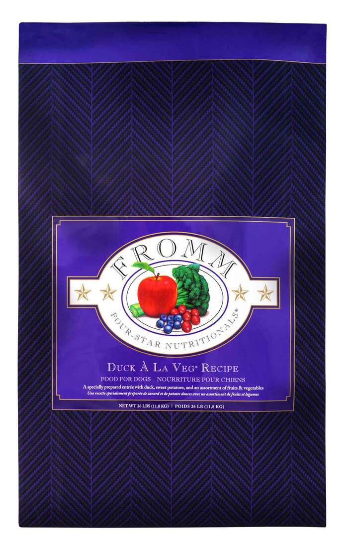 Fromm Four-Star Duck À La Veg® Recipe Dry Dog Food