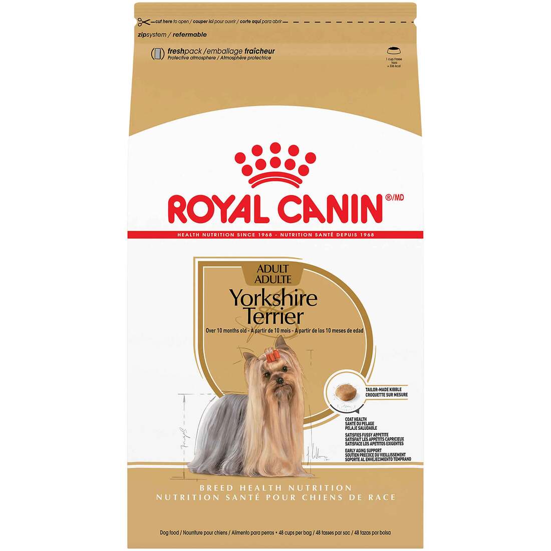 Royal Canin® Breed Health Nutrition™ Yorkshire Terrier Adult Dry Dog Food - Image 2