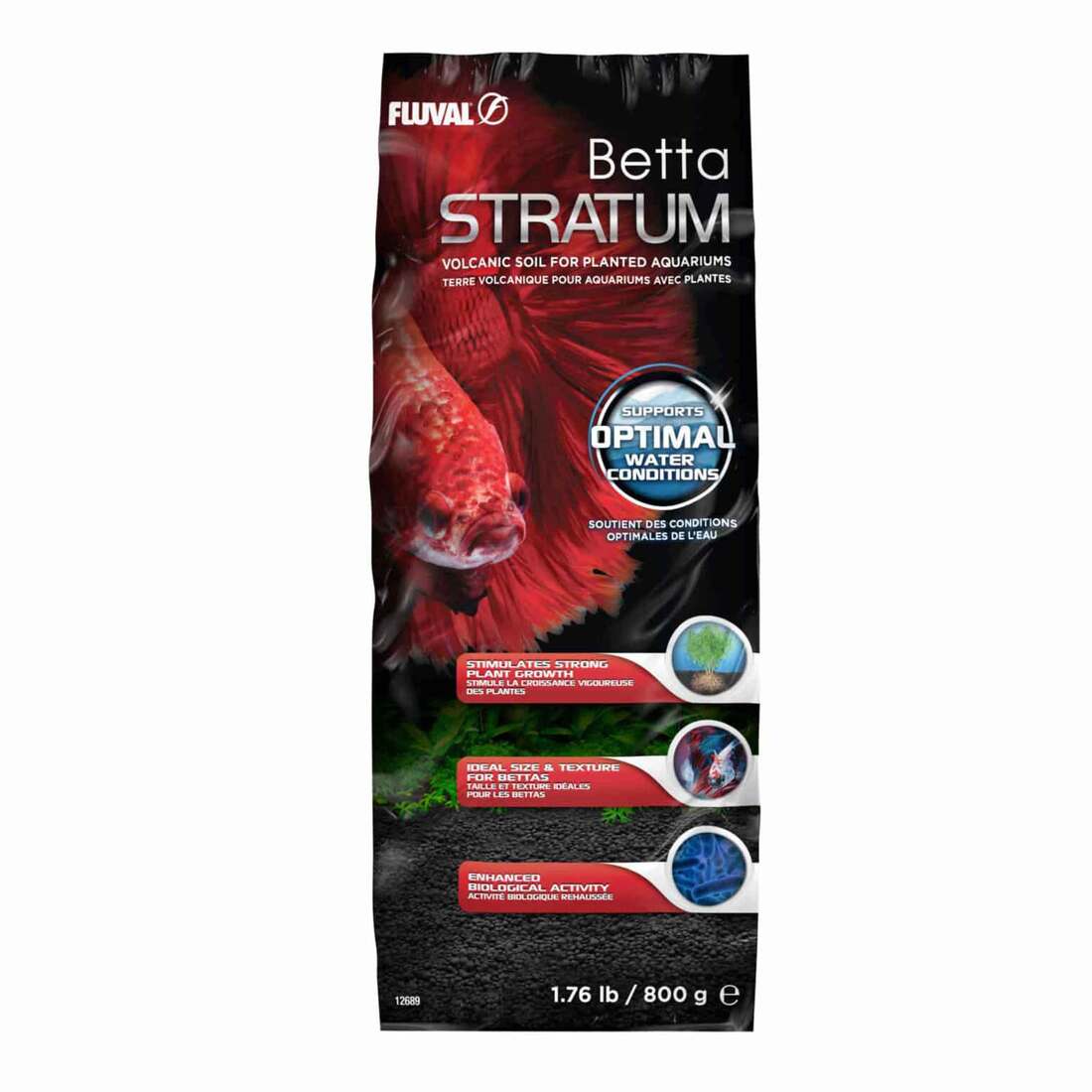 Fluval Betta Stratum, 1.76 Pound