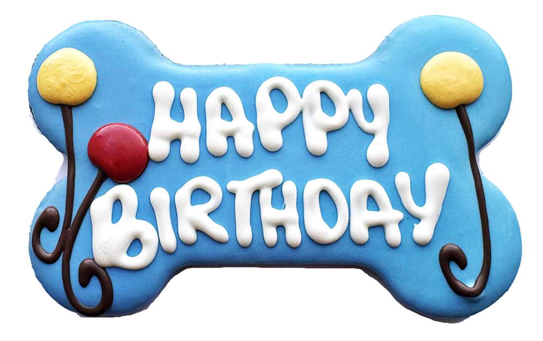Pawsitively Gourmet Bday Bone Bulk Dog Treat
