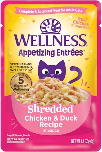 Wellness Appetizing Entrées™ Shredded Natural Wet Cat Food - Image 3