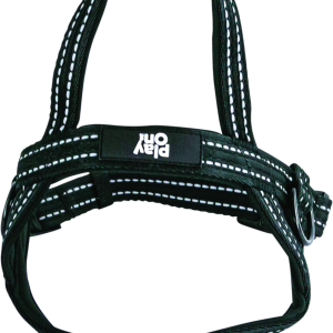 Play On Adventure Reflective Dog Harness, Black